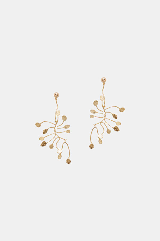 BRASS, BELL METAL EARRING