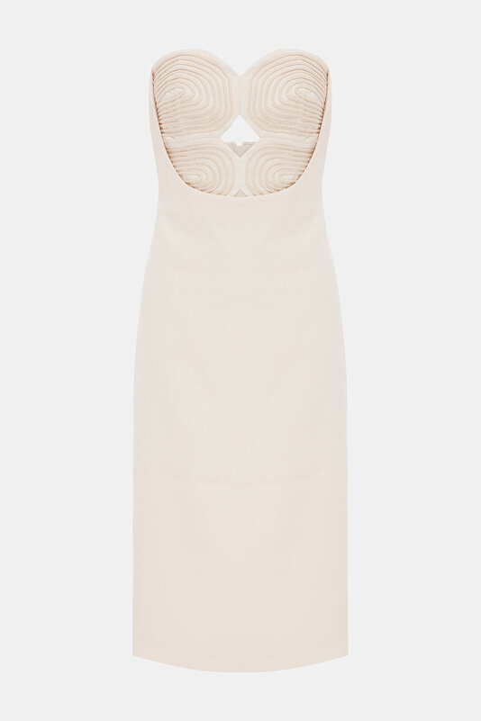 ECRU DRESS