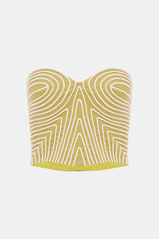 DARK YELLOW BLOUSE