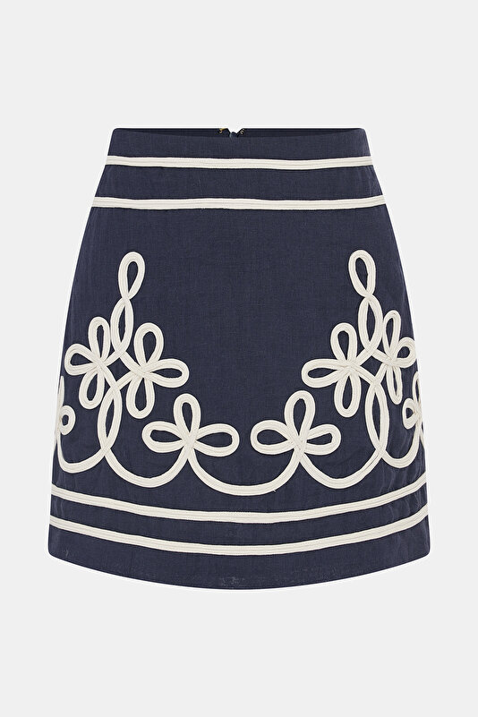NAVY BLUE SKIRT
