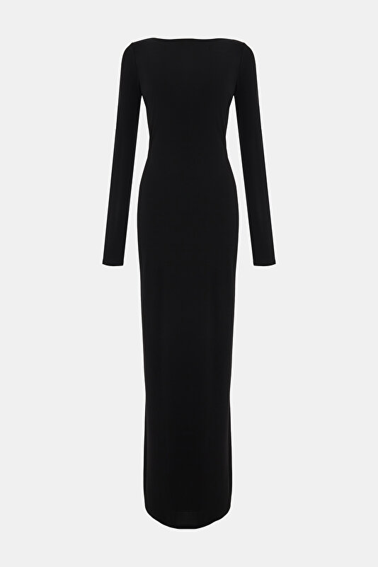 BLACK MAXİ DRESS