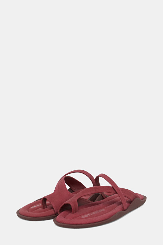 MAROON SLIPPER 2