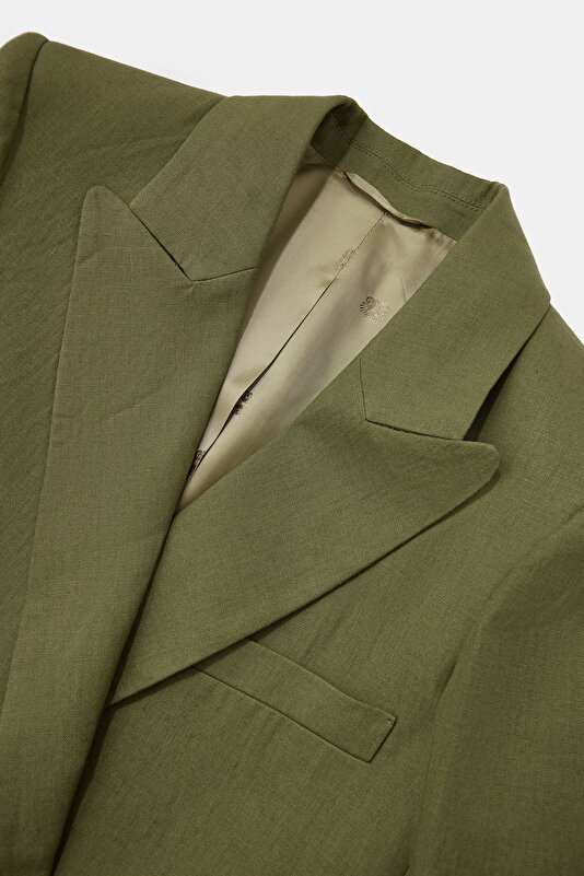 KHAKİ BUTTONED JACKET 3
