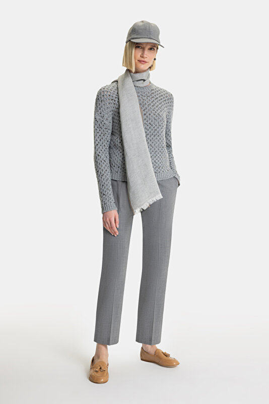DARK GREY BASIC / ROUND NECKLINE TRICOT 4