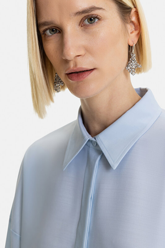BLUE LONG SLEEVE SHIRT 3