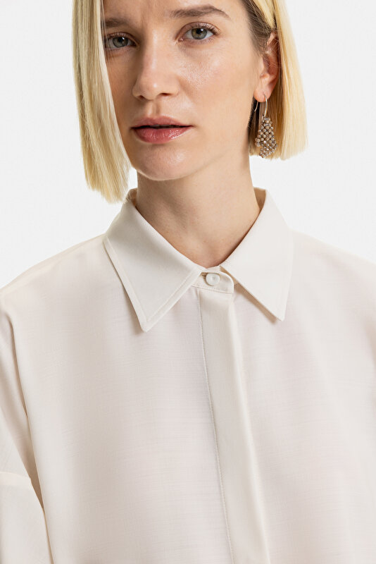 ECRU LONG SLEEVE SHIRT 3