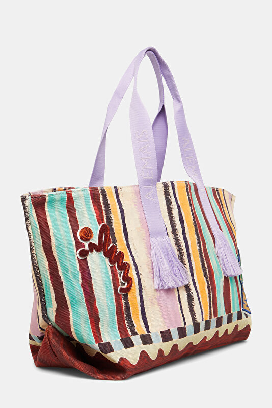 MULTICOLOR DESIGN FILLED BAG 2