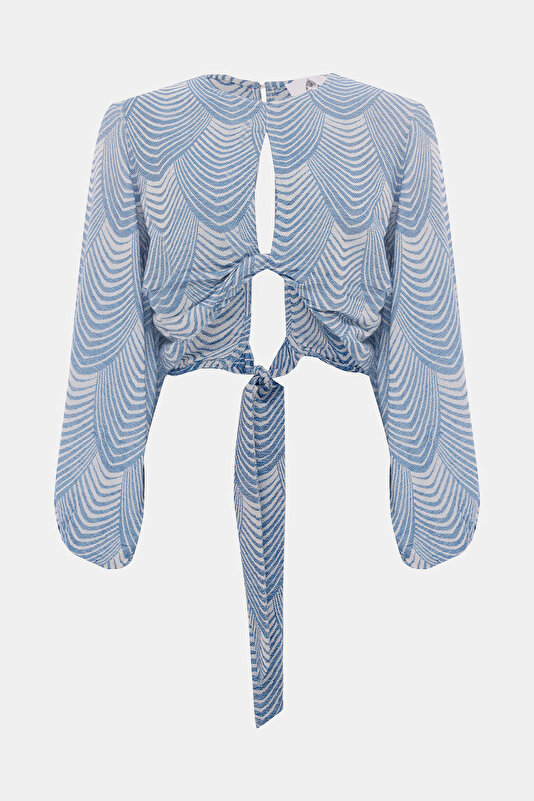BLUE BLOUSE