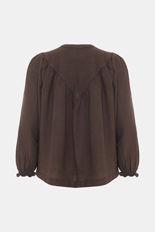 BROWN BLOUSE 2