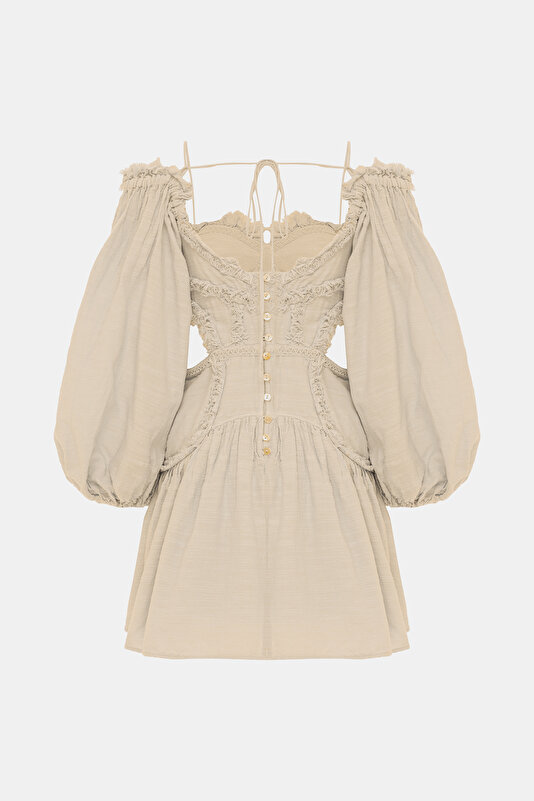 CREAM DRESS 2