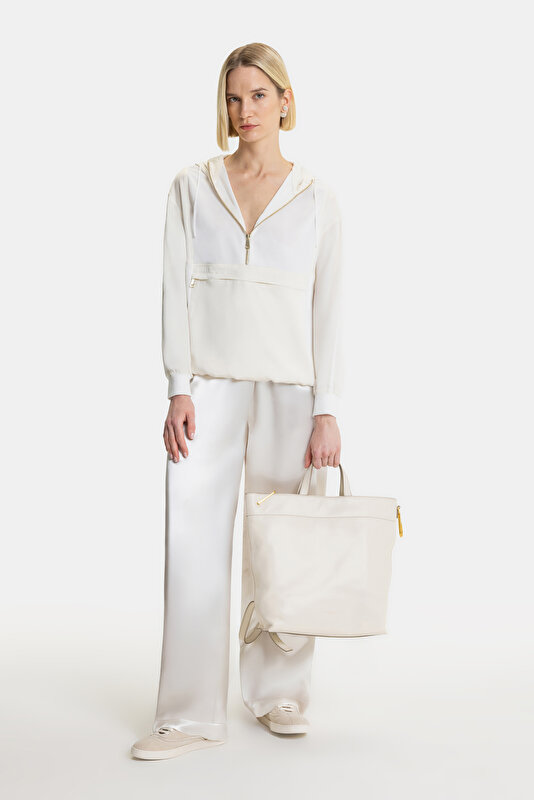 ECRU SUEDE SHOE 4