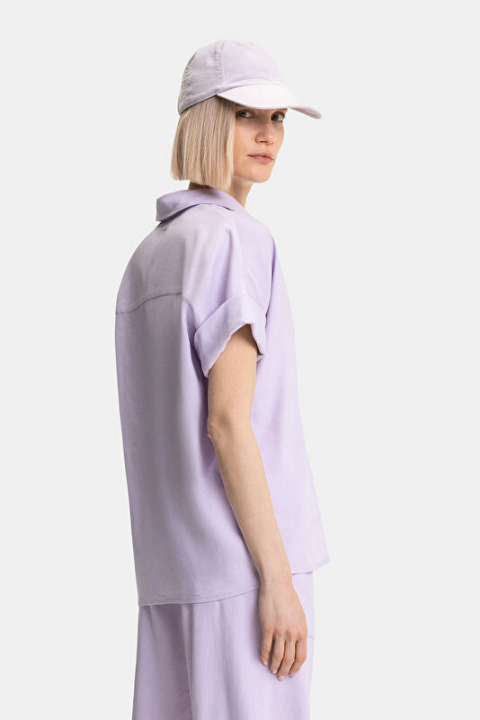 LILAC SHORT SLEEVE SHIRT 2