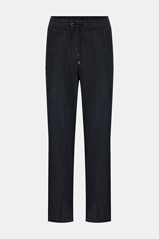 LACİVERT DENIM PANTOLON 4