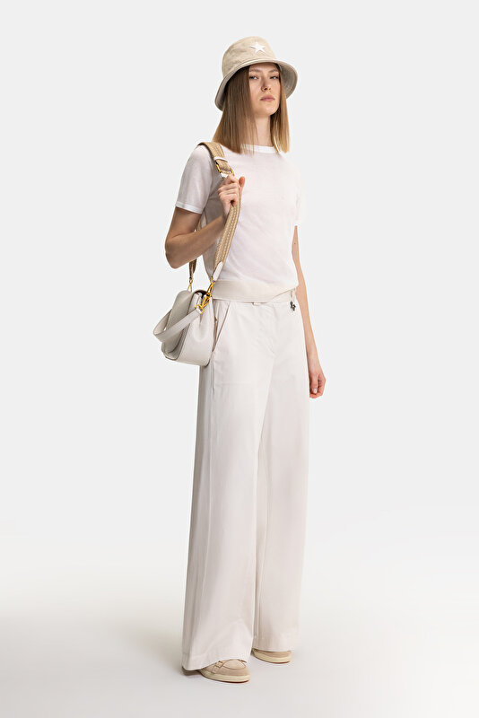 ECRU BASIC / ROUND NECKLINE TRICOT 3