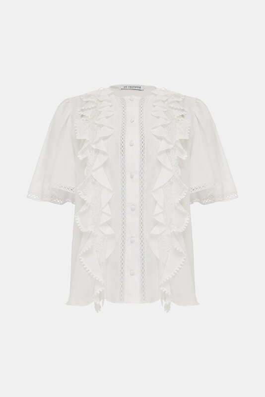 WHITE BLOUSE