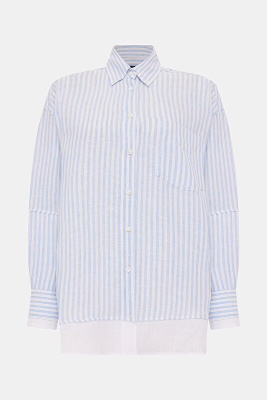 WHITE LONG SLEEVE SHIRT