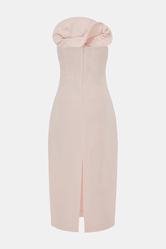 LIGHT PINK MIDI DRESS 2