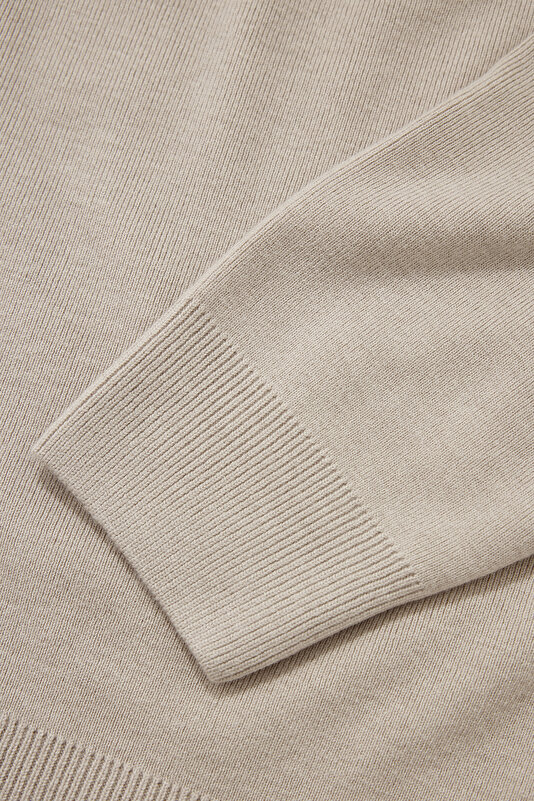 LIGHT BEIGE POLO NECK TRICOT 4