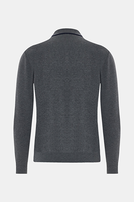 SMOKED POLO NECK TRICOT 2