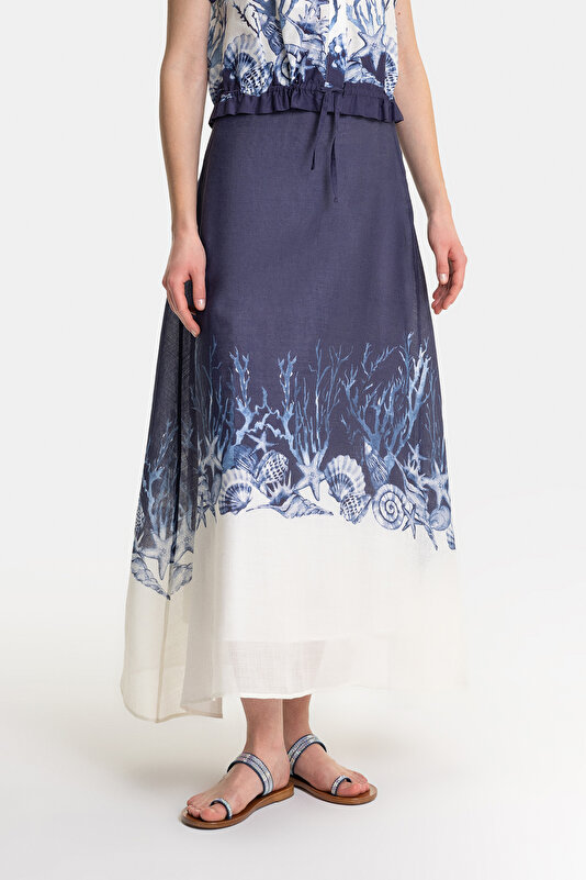 NAVY BLUE SKIRT 2
