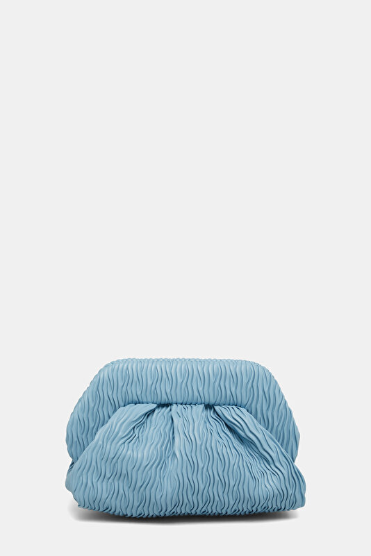 BLUE ECO LEATHER BAG