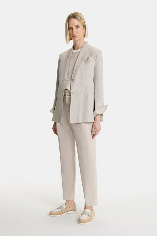 ECRU BASIC / ROUND NECKLINE TRICOT 4