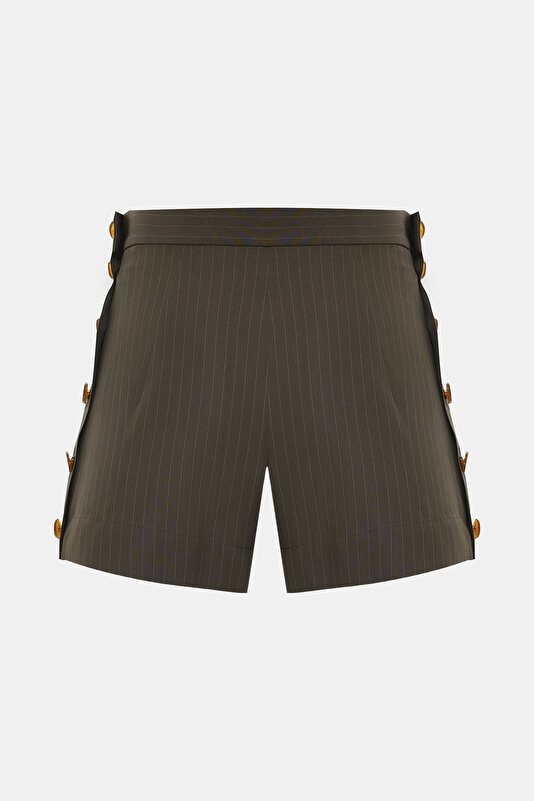 DARK KHAKİ SHORTS 2