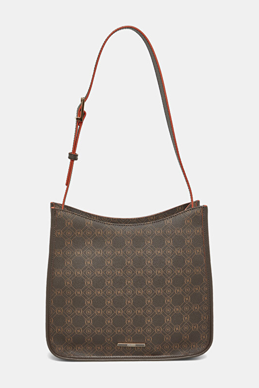ORANGE MONOGRAM BAG