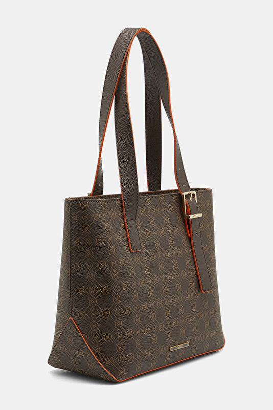 ORANGE MONOGRAM BAG 2