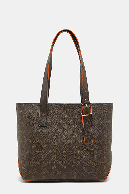 ORANGE MONOGRAM BAG 3