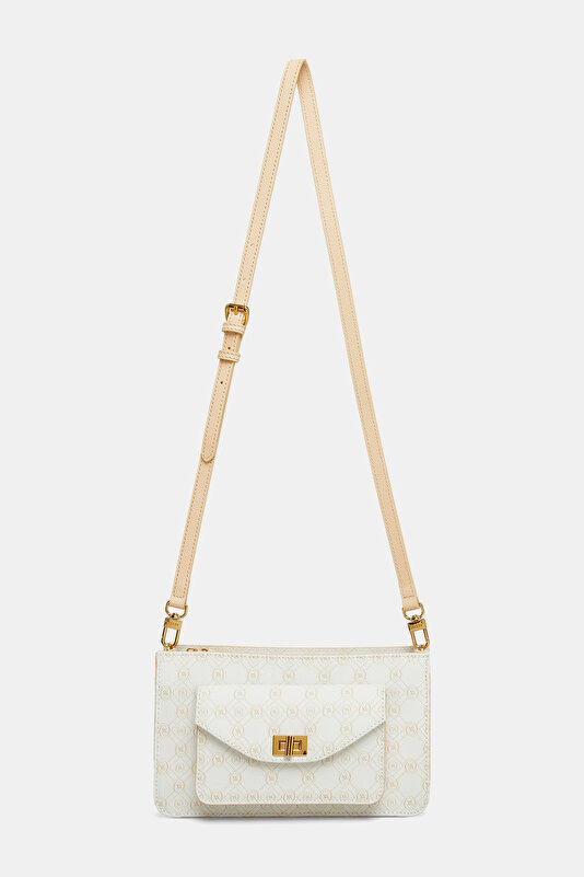 BEYAZ MONOGRAM ÇANTA 2