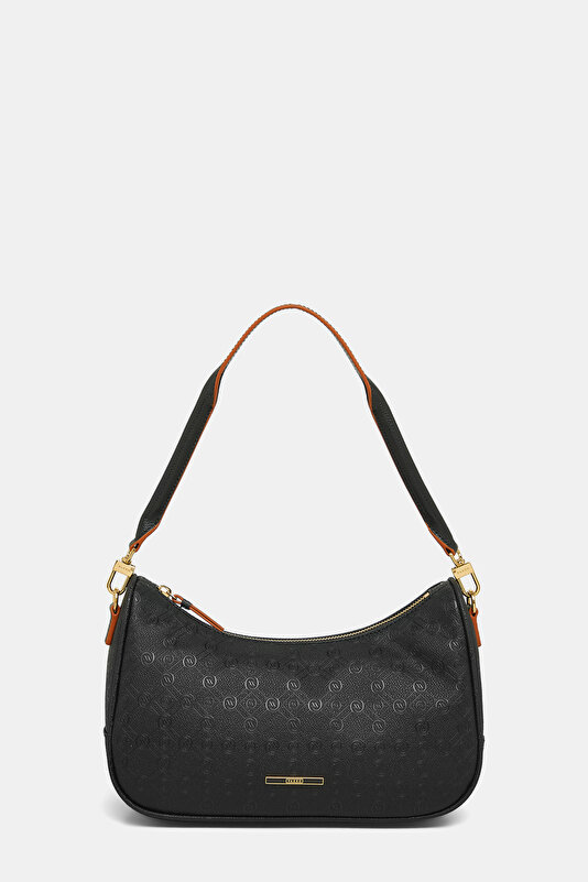 TAN MONOGRAM BAG