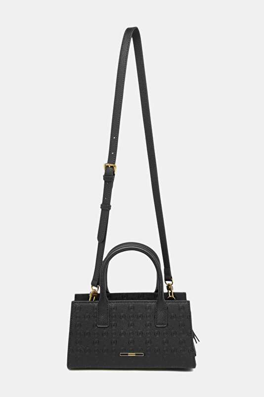 BLACK MONOGRAM BAG 2