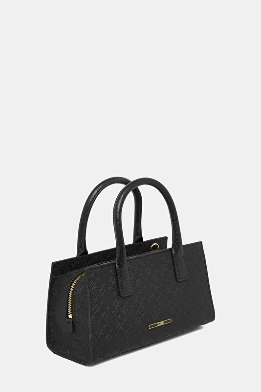 BLACK MONOGRAM BAG 3