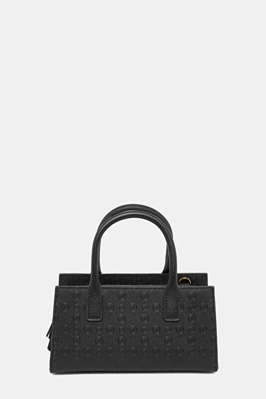 BLACK MONOGRAM BAG 4