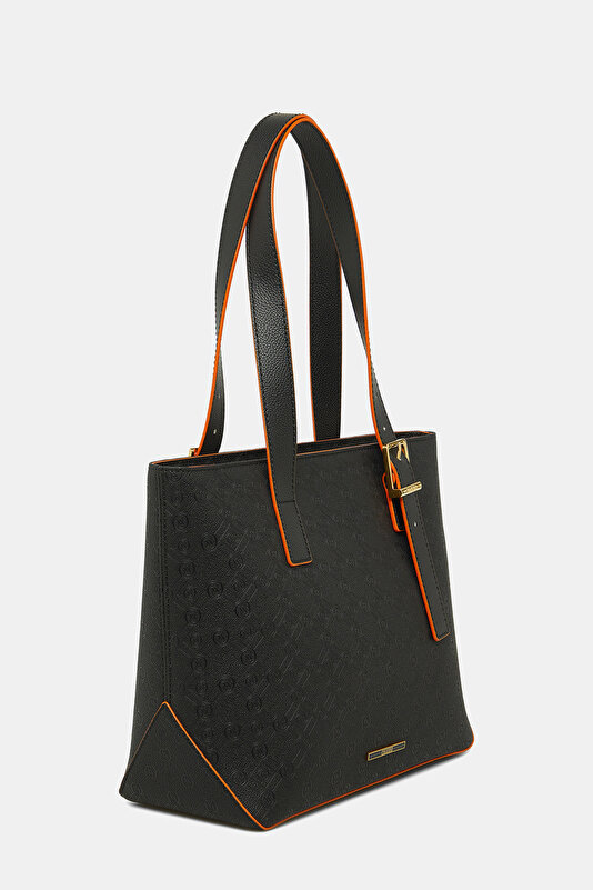 ORANGE MONOGRAM BAG 2