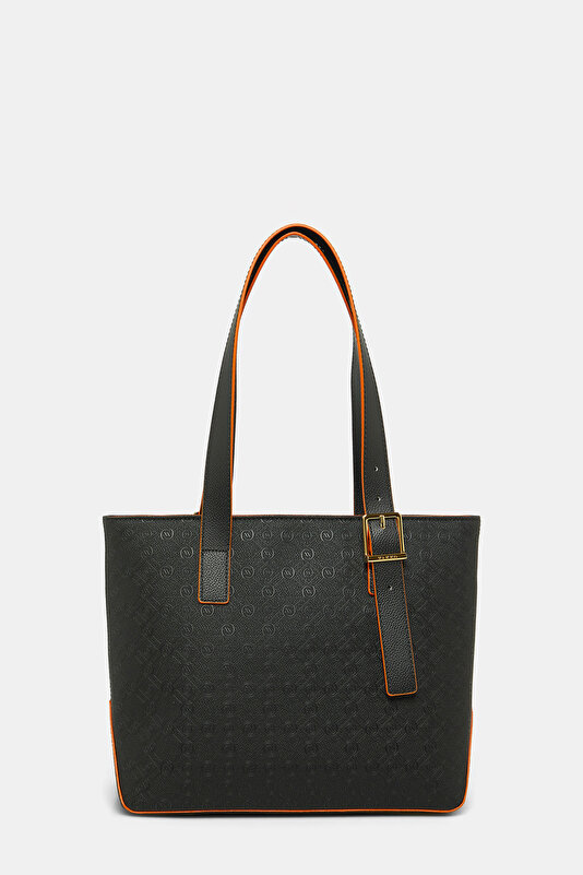 ORANGE MONOGRAM BAG 3