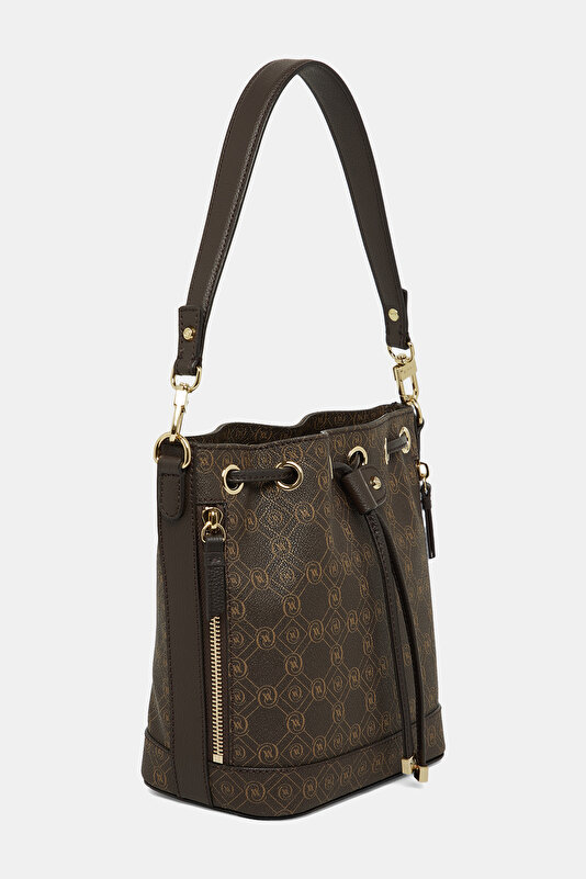 BEIGE MONOGRAM BAG 3
