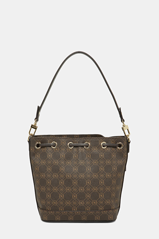 BEIGE MONOGRAM BAG 4