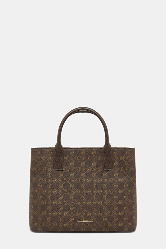 KAHVE MONOGRAM ÇANTA