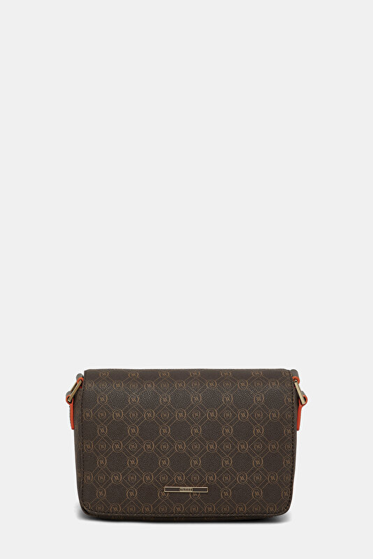 KAHVE MONOGRAM ÇANTA