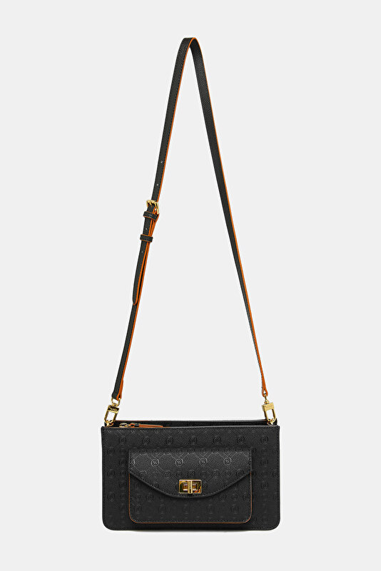 TAN MONOGRAM BAG 2