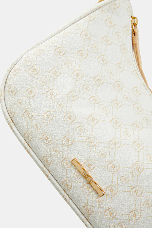 BEYAZ MONOGRAM ÇANTA 4