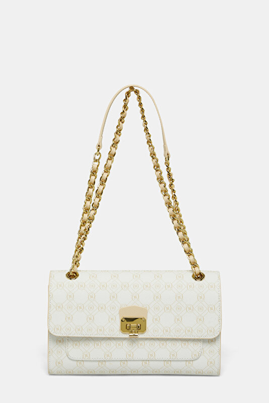 WHITE MONOGRAM BAG 2