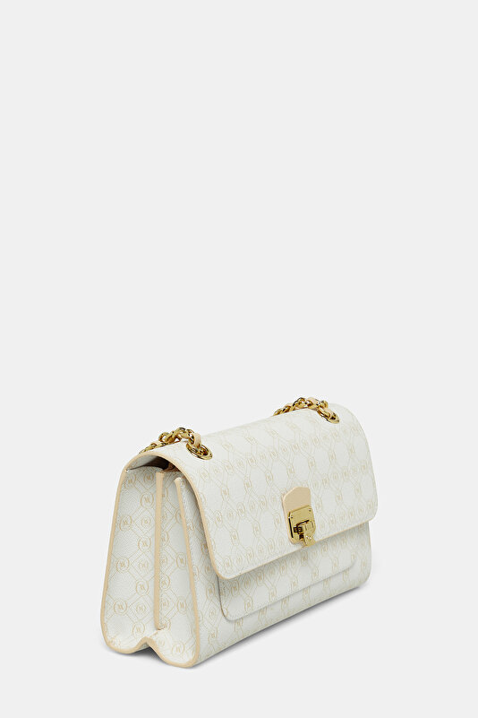 WHITE MONOGRAM BAG 3