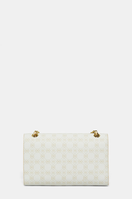 WHITE MONOGRAM BAG 4