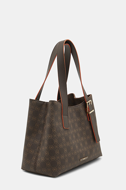 ORANGE MONOGRAM BAG 2