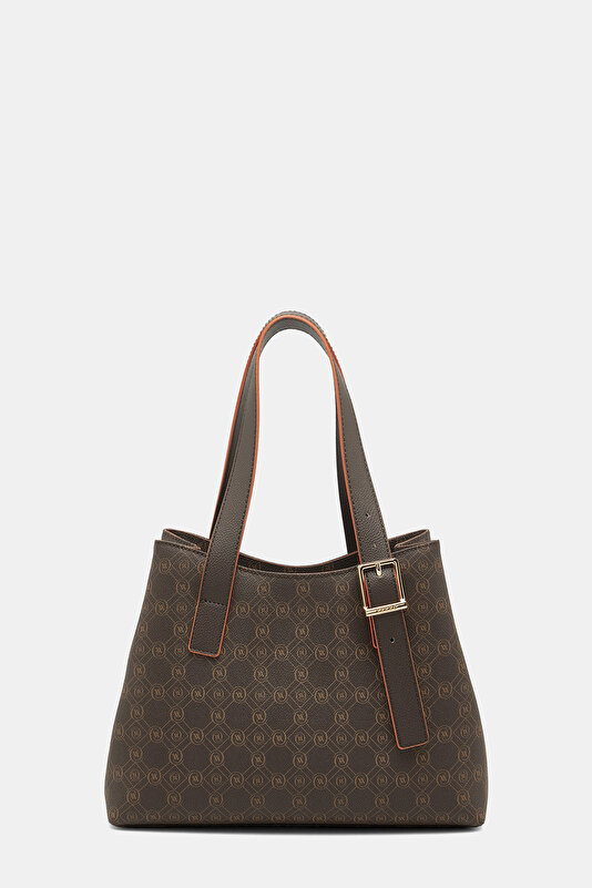ORANGE MONOGRAM BAG 3