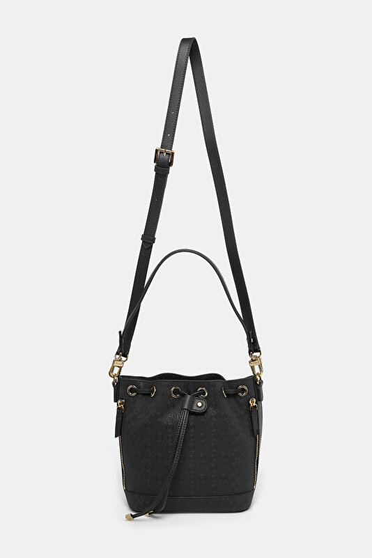 BLACK MONOGRAM BAG 2