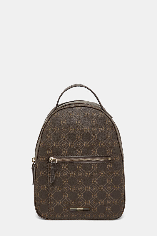 KAHVE MONOGRAM ÇANTA